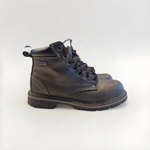 Dexter Men Boots US 8 Work Outdoor Brown Waterproof Skid Oil Resistant Boots